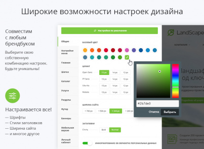 Аспро: Ландшафт